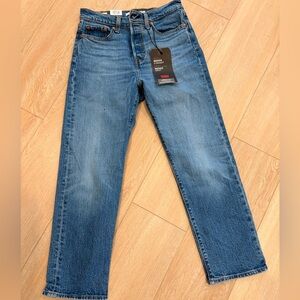 Levi's wedgie Straight Blue Jeans